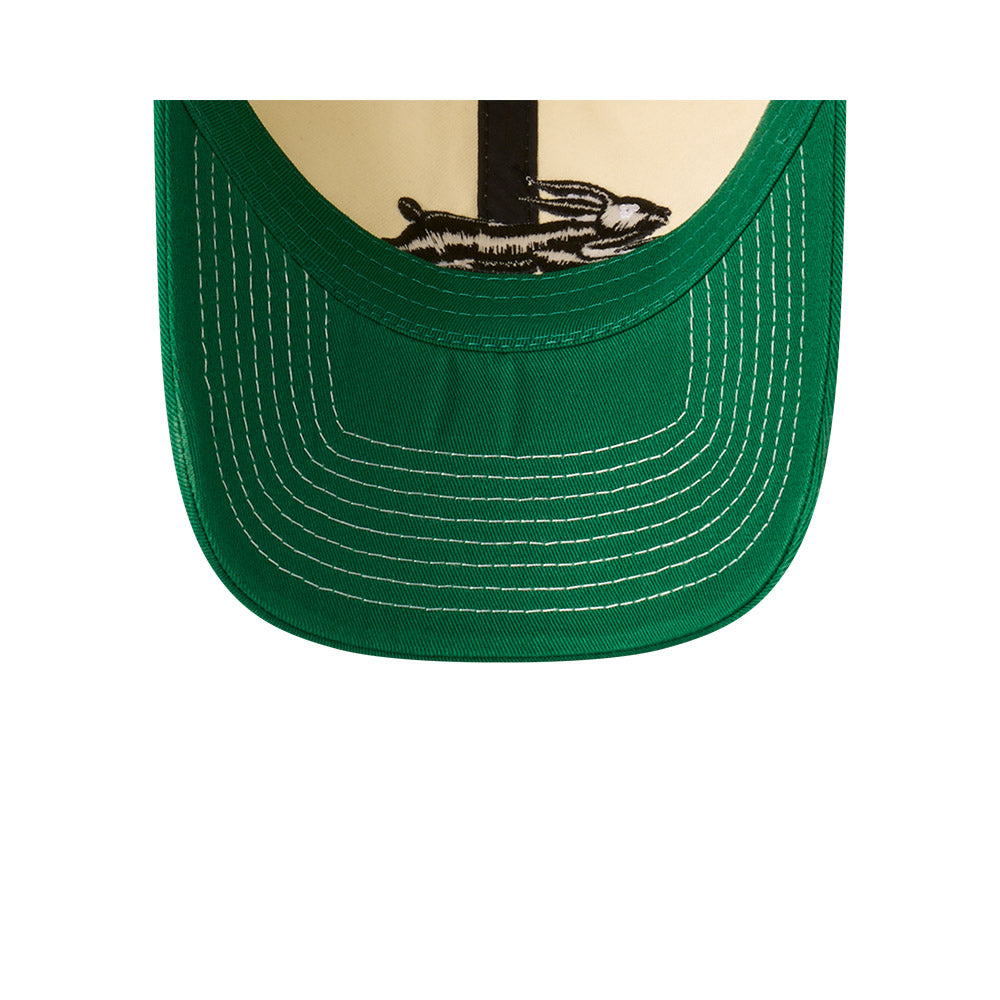 South Sydney Rabbitohs Hat - 2025 NRL 2Tone Chrome Contrast Casual Classic Strapback Cap - New Era